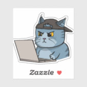IT Cat. Sticker (Vel)