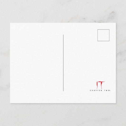 It Chapter 2 | I Love Derry Briefkaart (Achterkant)