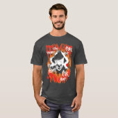 IT Chapterwo Pennywise Fireet Horror Movie friend T-shirt (Voorkant volledig)