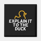 It Coder Programmer Tech Developer Shirts Men Prog Magneet (Voorkant)