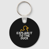 It Coder Programmer Tech Developer Shirts Men Prog Sleutelhanger (Voorkant)