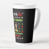IT Computer Department Geek Xmas Latte Mok (Rechterhoek)