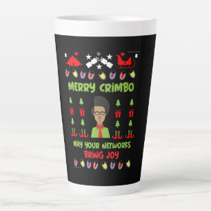 IT Computer Department Geek Xmas Latte Mok