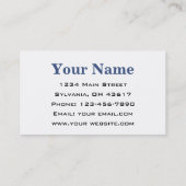 IT Computer Programmer Technicus Visitekaartje (Achterkant)