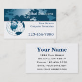 IT Computer Programmer Technicus Visitekaartje (Voorkant / Achterkant)