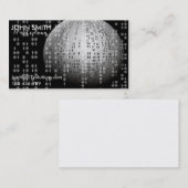 IT-computeroplossingen consultant, freelance IT Visitekaartje (Voorkant / Achterkant)