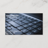 IT-computeroplossingen consultant, freelance IT Visitekaartje (Voorkant)