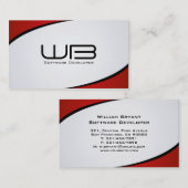 IT-consultant - Visitekaartjes (Voorkant / Achterkant)