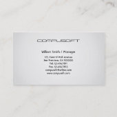 IT-consultant - Visitekaartjes (Achterkant)