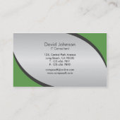 IT-consultant - Visitekaartjes (Achterkant)