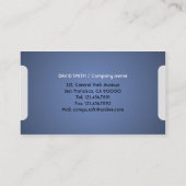 IT-consultant - Visitekaartjes (Achterkant)