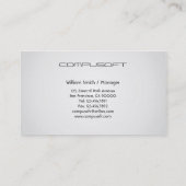 IT-consultant - Visitekaartjes (Achterkant)