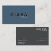 IT-consultant - Visitekaartjes (Voorkant / Achterkant)