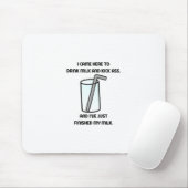 IT Crowd Drink Milk Muismat (Met muis)