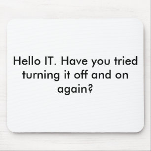 IT Crowd Mousepad Muismat