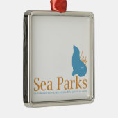 IT Crowd Zee Parks Metalen Ornament (Rechts)