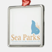 IT Crowd Zee Parks Metalen Ornament (Links)