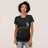 IT Crowd Zee Parks T-shirt (Voorkant volledig)
