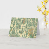 IT Forest-Vissend patroon Kaart (Gele Bloem)