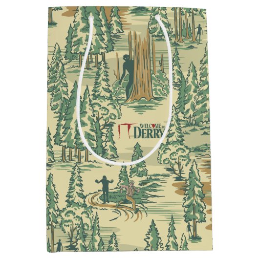 IT Forest-Vissend patroon Medium Cadeauzakje