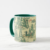 IT Forest-Vissend patroon Mok (Voorkant links)