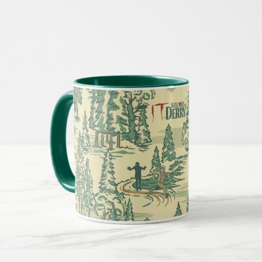 IT Forest-Vissend patroon Mok (Voorkant links)