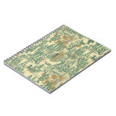 IT Forest-Vissend patroon Notitieboek (Linkerzijde)