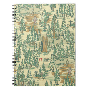 IT Forest-Vissend patroon Notitieboek