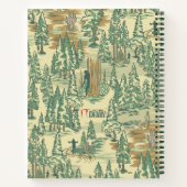 IT Forest-Vissend patroon Notitieboek (Achterkant)