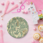 IT Forest-Vissend patroon Papieren Bordje (Feest)