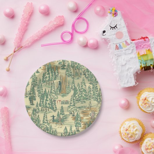 IT Forest-Vissend patroon Papieren Bordje (Feest)