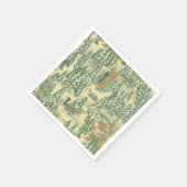 IT Forest-Vissend patroon Servet (Hoek)