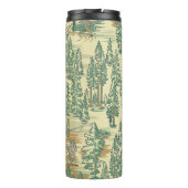 IT Forest-Vissend patroon Thermosbeker (Achterkant)