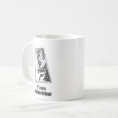 IT gebruikt de achterdeur Koffiemok (Voorkant links)