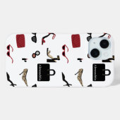 It Girl Personalized Handbags and Shoes Case-Mate iPhone Case (Achterkant (horizontaal))