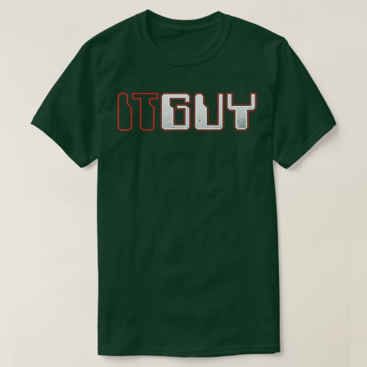 IT Guy Programmer Tech Support Developer Ner T-shirt (Design voorkant)