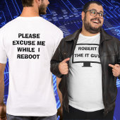 IT GUY White T-shirt