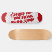IT Hoofdstuk 2 Pennywise Quote deck Persoonlijk Skateboard (Horizontaal)