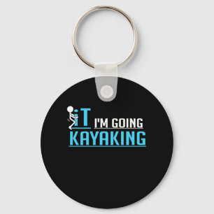 IT Ik ga Kayaking Sleutelhanger