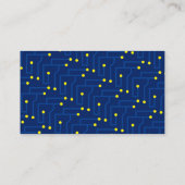 IT Informatietechnologie Consultant Visitekaartje (Achterkant)