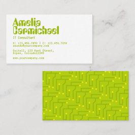 IT Informatietechnologie Consultant Visitekaartje