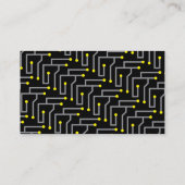 IT Informatietechnologie Consultant Visitekaartje (Achterkant)