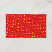 IT Informatietechnologie Consultant Visitekaartje (Achterkant)