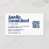 IT Informatietechnologie Consultant Visitekaartje (Voorkant)