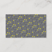 IT Informatietechnologie Consultant Visitekaartje (Achterkant)