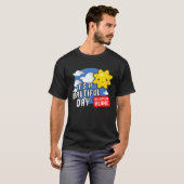 It is a beautiful day to leave me alone  Sarcastic T-shirt (Voorkant volledig)