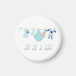 It is a Boy Baby shower Magneet