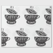 It Is Always Coffee Time Cadeaupapier (Vlak)