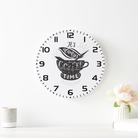 It Is Always Coffee Time Grote Klok (Huis)