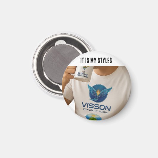 it is my style magneet (Voorkant / Achterkant)